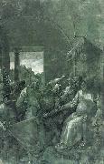 Albrecht Durer, Green Passion: Christ before Caiaphas